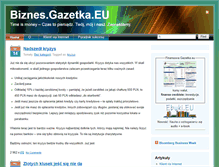 Tablet Screenshot of biznes.gazetka.eu