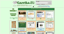 Desktop Screenshot of gazetka.eu